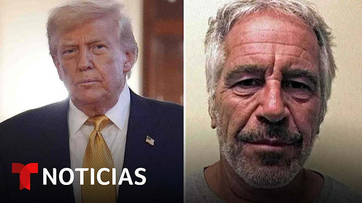 Critican a Trump por su postura en el caso de Epstein | Noticias Telemundo