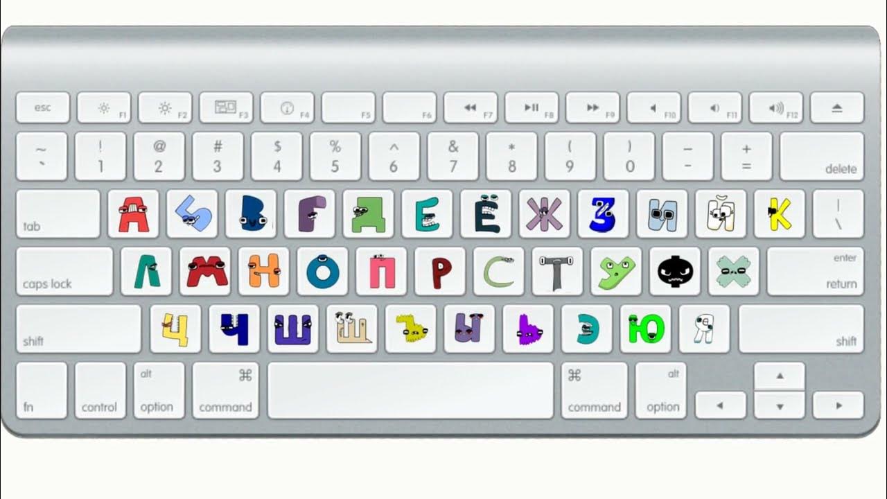 Alphabet Lore Keyboard - E