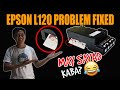 HOW TO FIX EPSON L120 COMMON PROBLEM? | Sumasayad o Bumabarang Papel
