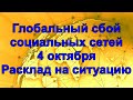 Глобальный сбой соц. сетей 4 октября. Расклад на ситуацию.