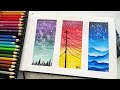Watercolor pencil painting tutorial for beginners