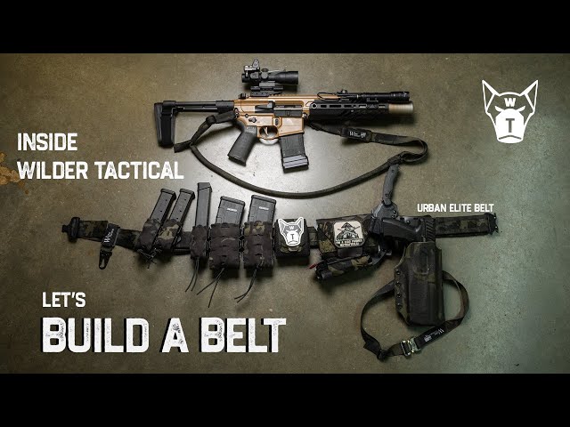 Building A Battle Belt with WILDER TACTICAL!!! 