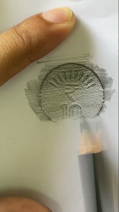 Coin tracing art #cointracing #tracinglettersforkids #art #coinart