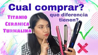 Que Plancha De Cabello Debo Comprar Diferencia Entre Unas De Otras  Kary Alonso