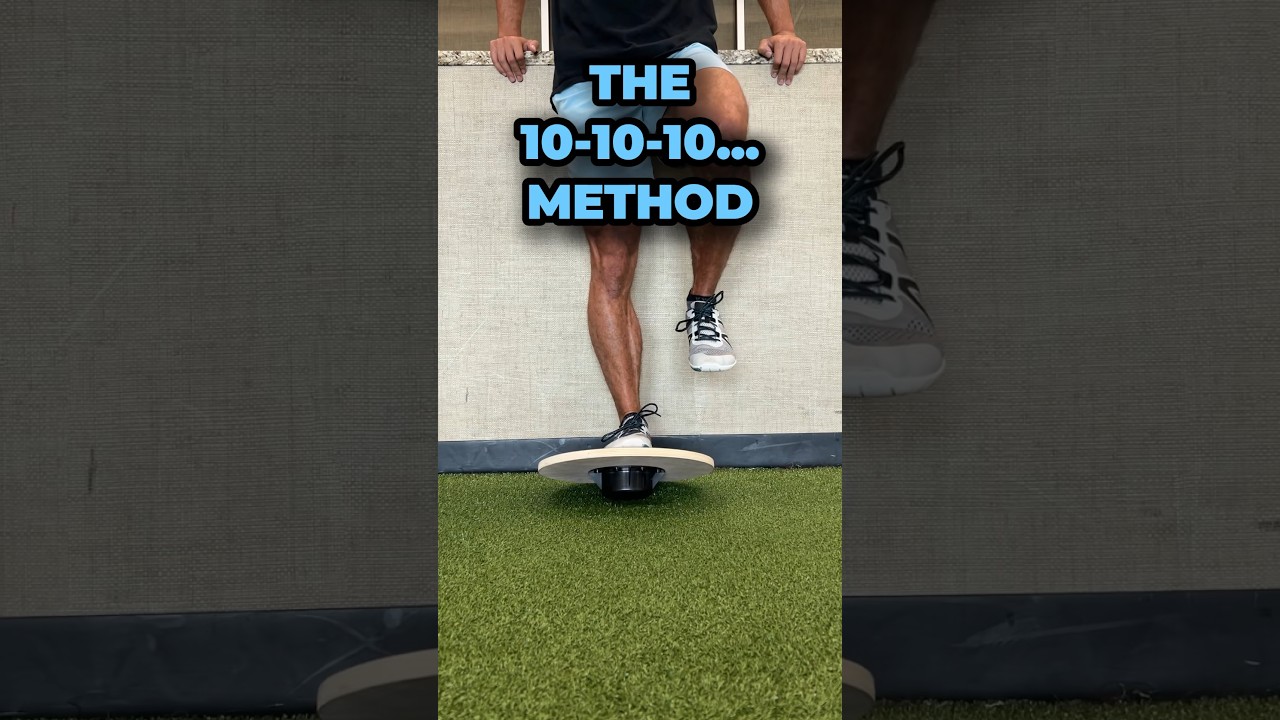 Train Your Ankles With A Wobble Board