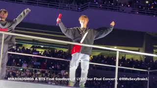 MIKROKOSMOS & BTS Final Goodbyes at LYSY Tour Final Concert DAY 3 - @RMsSexyBrain1