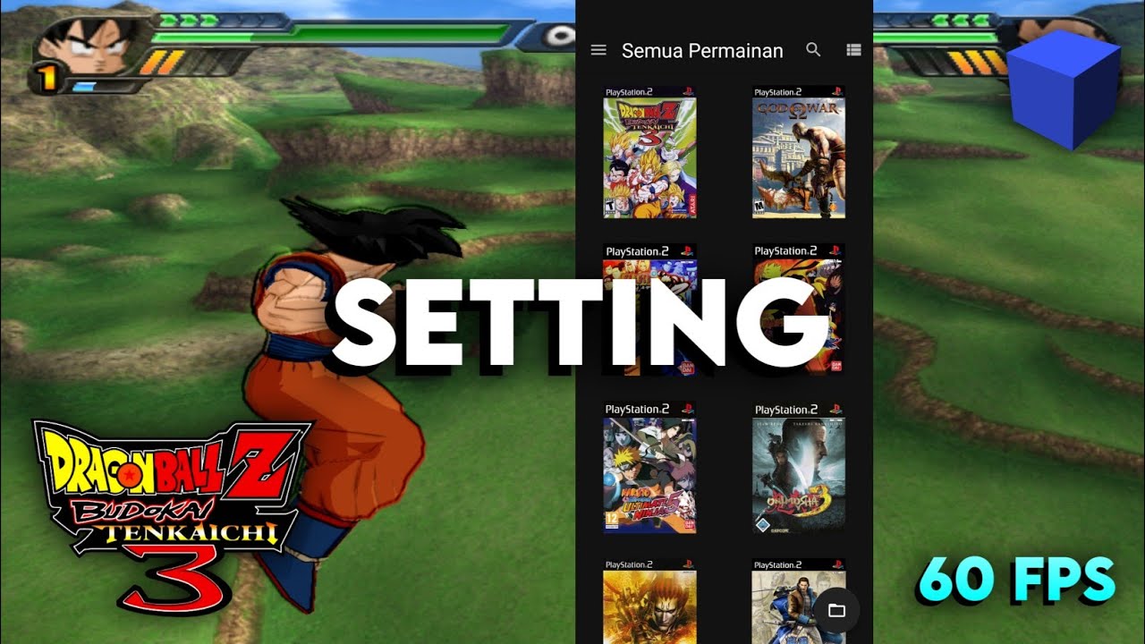 Dragon Ball Z: Budokai Tenkaichi 3 Gameplay On AetherSX2 PS2 Emulator  Android 