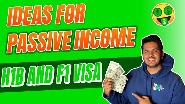How To Make Passive Income On H1B Visa and F1 Visa! Personal Finance #1