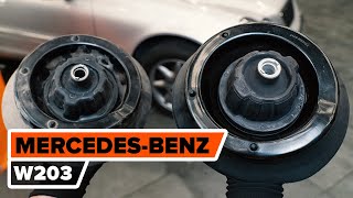 MERCEDES-BENZ CLC Amortizatoriaus atrama keitimas: instrukcija