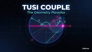 Tusi Couple: How 2 Circles Produce a Straight Line! 🤯 | SciRender