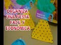 Ideas fáciles y económicas para fiesta de Moana /Easy ideas for Moana party