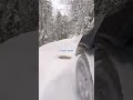 Frontier driving in fresh snow off-road #asmr #offroad #snow