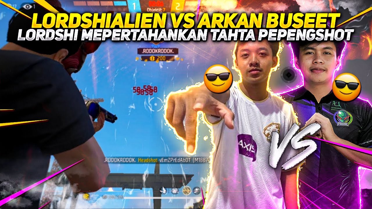 LORDShiALIEN VS ARKAN BUSET LAGA PEMBUKTIAN SIAPA KING PEPENG SEBENERNYA