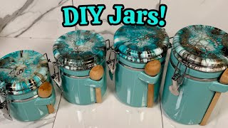 JARS...Big Sellers! Big Challenge! #acrylicpainting #fluidart #diycrafts