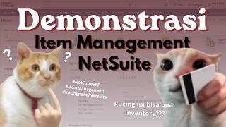 Demonstrasi Item Management di NetSuite ERP | Tugas Mata Kuliah Sistem Enterprise