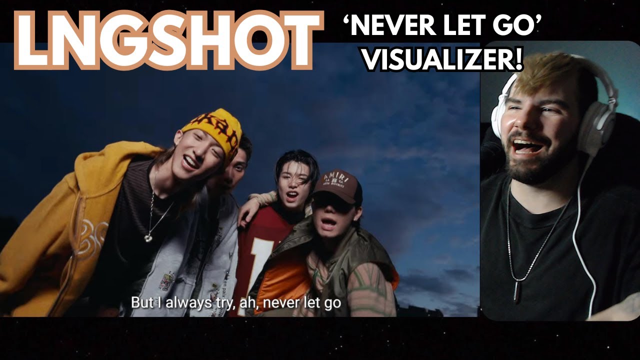 LNGSHOT - 'Never Let Go' Visualizer Reaction!
