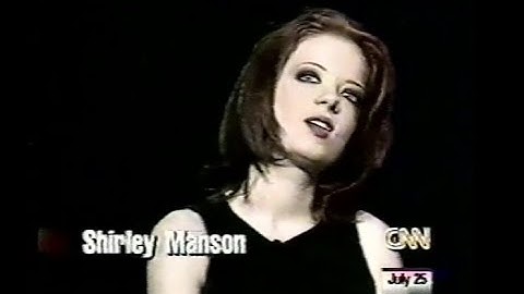 Garbage - Short Interview (1996)