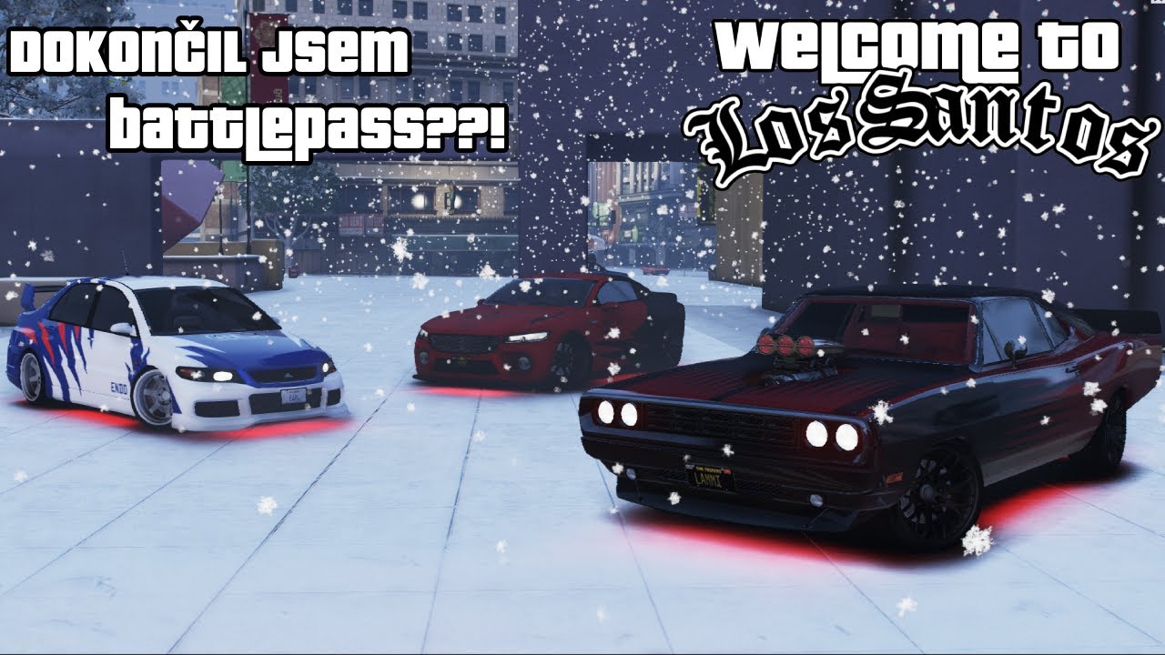 Srovnání všech aut z Battlepassu! GTA 5 | FiveM CZ