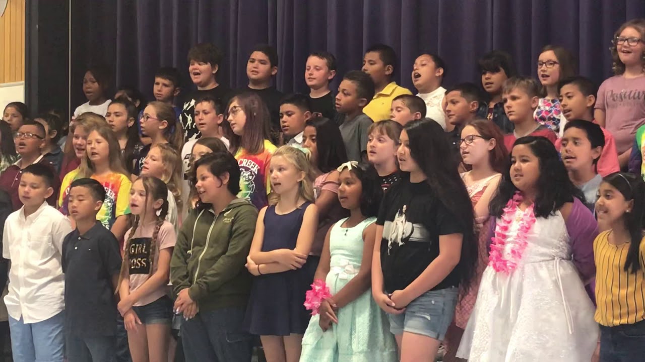 End of the year 4th grade performance - YouTube