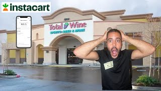 I Accepted A $160 Instacart Total Wine Order