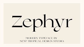 Zephyr   Modern Serif Font Font Free Download screenshot 5