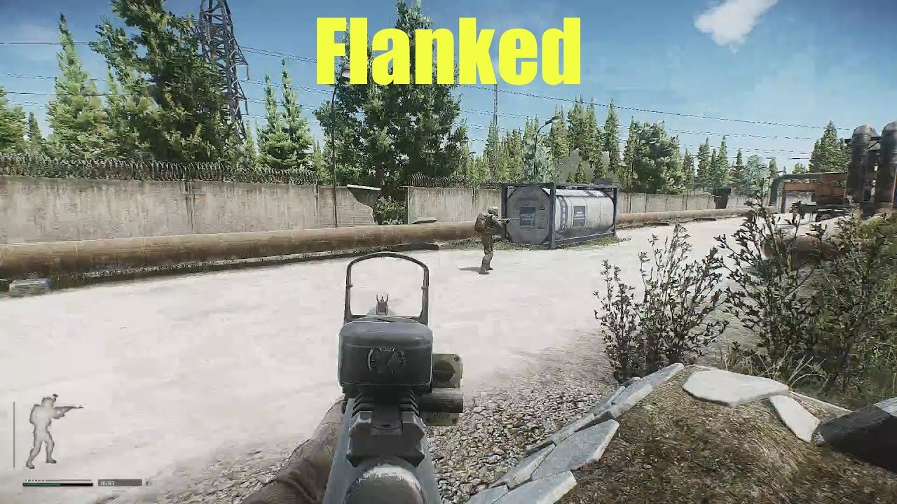 Flanked  Escape From Tarkov Gameplay 