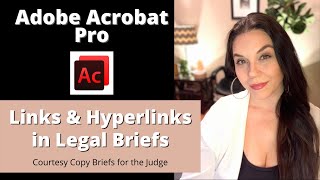 How To Create Links & Hyperlinks in Adobe Pro // Easy Guide