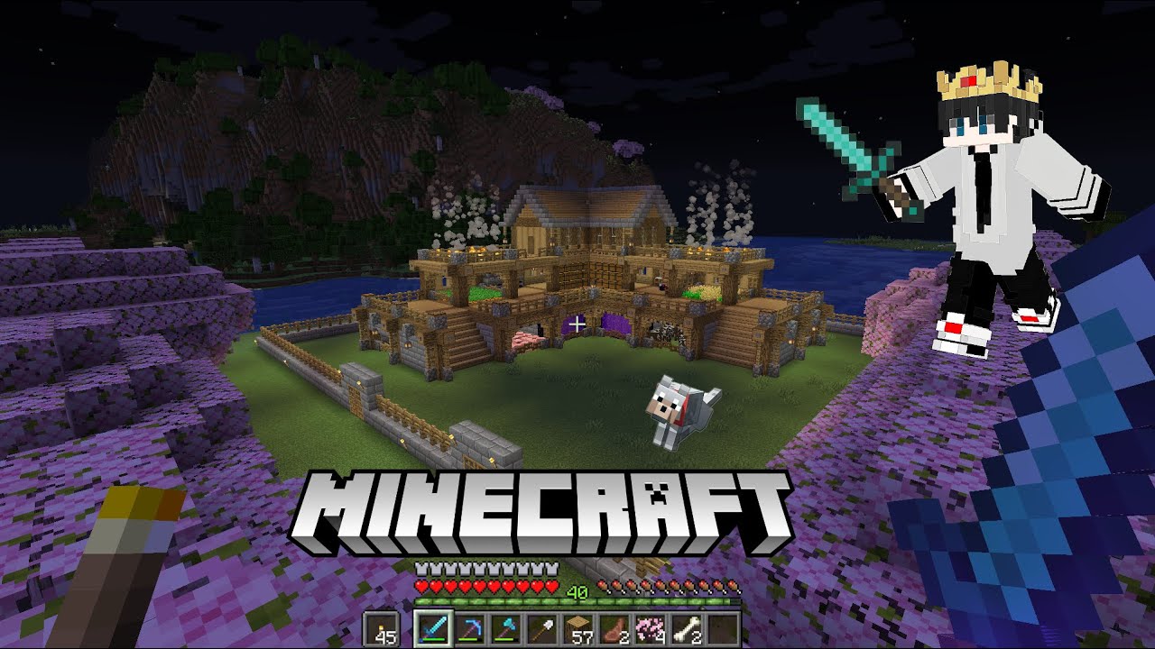 We made our first house in Minecraft | BB 2.O | MINECRAFT - YouTube