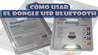 Cómo usar y Colocar un Dongle USB Bluetooth