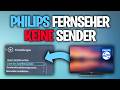 keine Sender gefunden Problemlösung beim Philips Fernseher - TV Tutorial