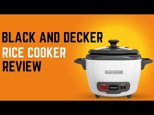 Black and Decker 6 Cup Rice Cooker Review 