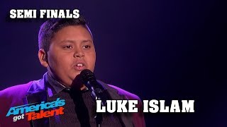 Luke Islam sings "Never Enough" From The Greatest Showman at AGT 2019 Semi Finals Sub Español