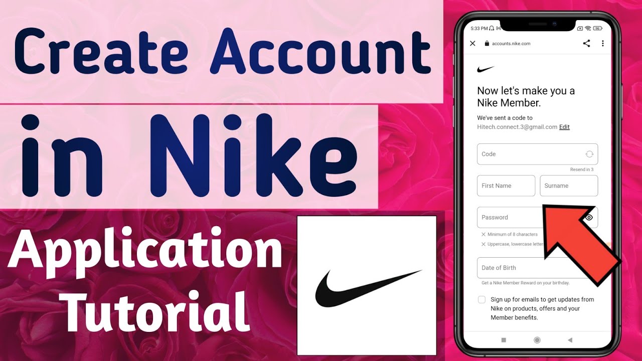 How to Create in Nike App -