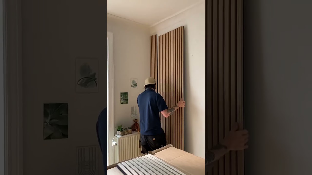 Installing WoodUpp Akupanels is so easy ✌️🤩