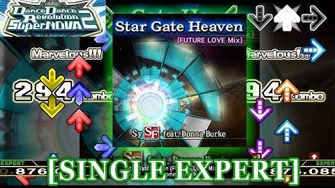 【DDR SN2】 Star Gate Heaven (FUTURE LOVE Mix) [SINGLE EXPERT] 譜面確認＋クラップ