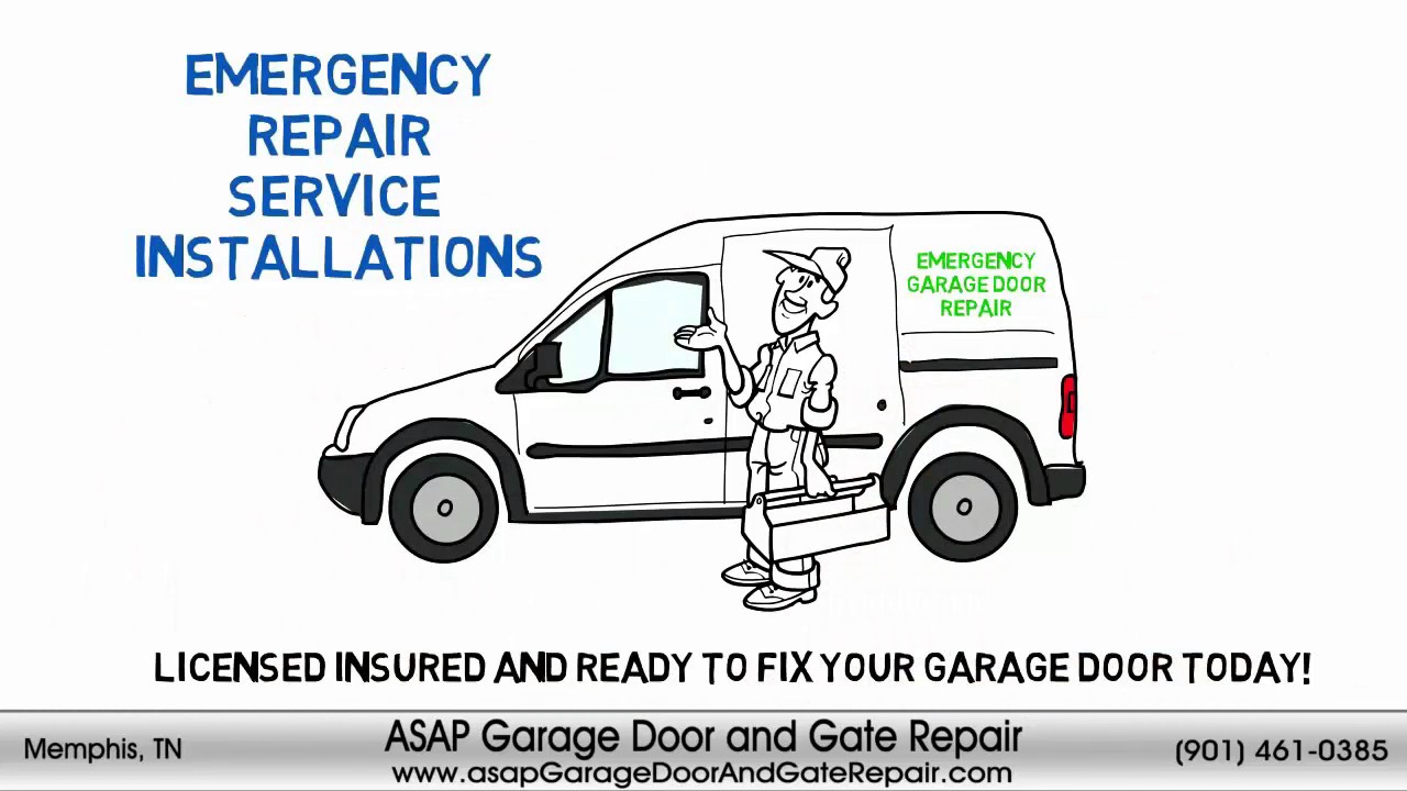 Emergency Garage Door Repair Memphis Area Youtube