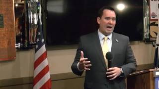 Walker Stapleton on a rainy commute: "I might as well stay in bed"