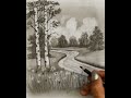 CREATE Your Own Beautiful Spring Landscape Scenery Drawing | Step by Step Tutorial