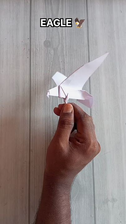 EAGLE ORIGAMI| HOW TO MAKE PAPER EAGLE CRAFT| TUTORIAL| FOLDING| ARTWORK