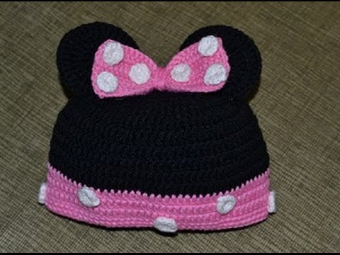 Шапочка микки мауса (beanie Mickey and mini mouse)