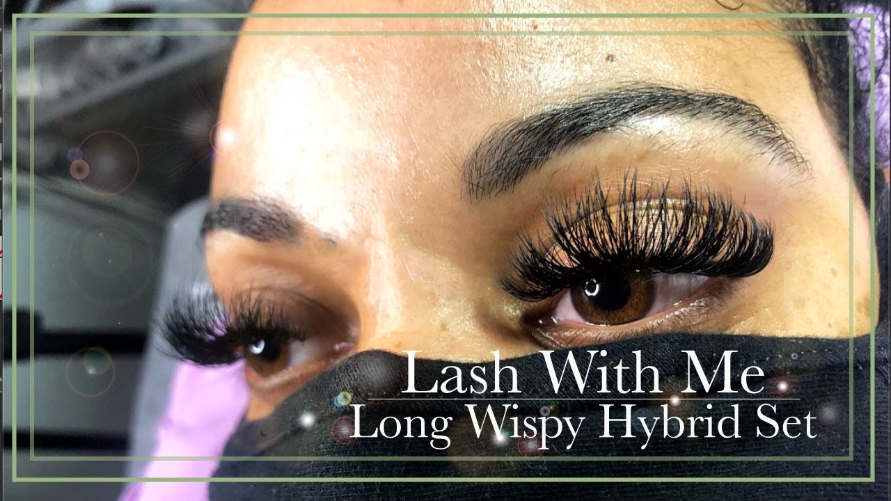 Lash With Me: Wispy Hybrid Set - YouTube