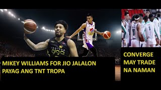 MIKEY WILLIAMS INOFER SA MAGNOLIA KAPALIT NI JIO JALALON | CONVERGE MAY TRADE PALA ULIT