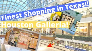 The Largest Shopping Complex in Texas!! The Houston Galleria!!!