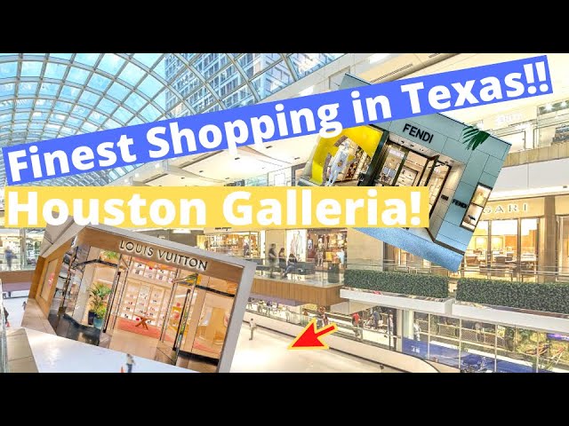 The Largest Shopping Complex in Texas!! The Houston Galleria
