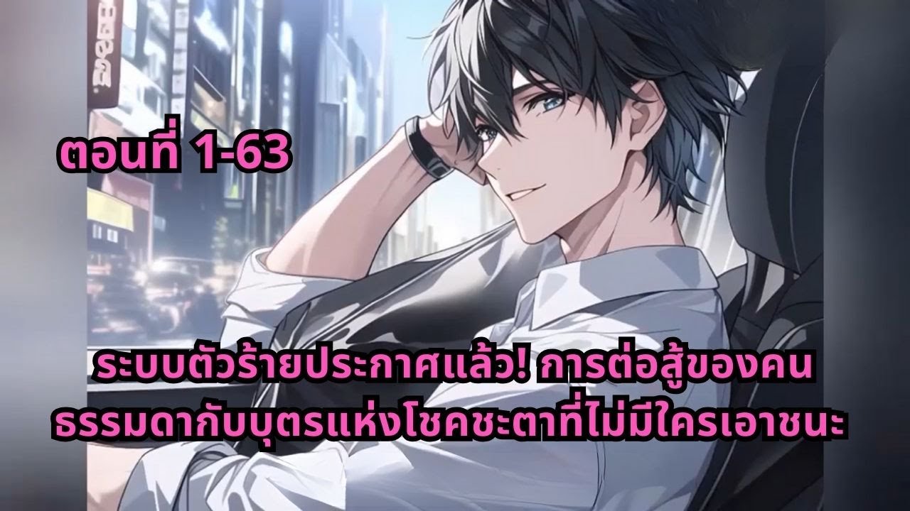 ตอนที่ 1-63 | ระบบตัวร้ายประกาศแล้ว! การต่อสู้ของคนธรรมดากับบุตรแห่งโชคชะตาที่ไม่มีใครเอาชนะ