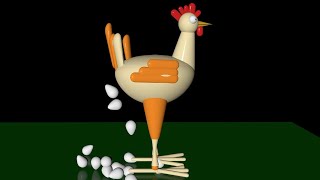 Famous Animation and creation of eggs in Cinema 4D tutorial Profile
