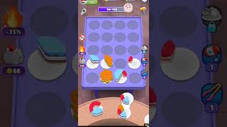 Playing a new game called Cake Sort #cakesort #games  #likesharesubscribe
