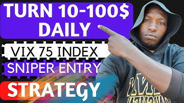 Volatility 75 Index Strategy || Grow Small Account