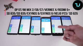 Antutu 7 Test Oneplus 5Txiaomi Mi Mix 2Samsung S8S7Redmi 5 Plusvernee X