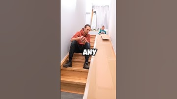 Creating a safe DIY cardboard slide #5minutecrafts #shorts